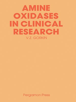 cover image of Amine Oxidases in Clinical Research
